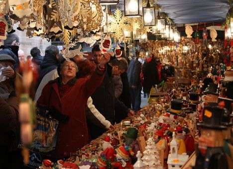 Открылся всемирно известный рождественский базар Christkindlesmarkt
