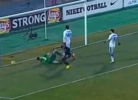 «Заря» сенсационно переиграла «Днепр» (ВИДЕО)