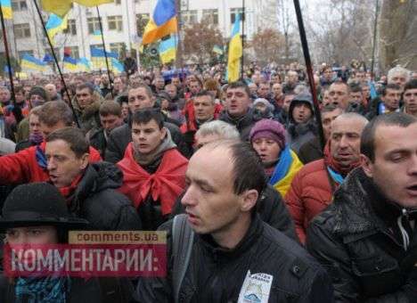 Протестующие идут пикетировать центральные телеканалы