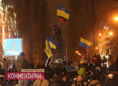 Тягнибок удивлен сносом памятника Ленину: Да вы что?