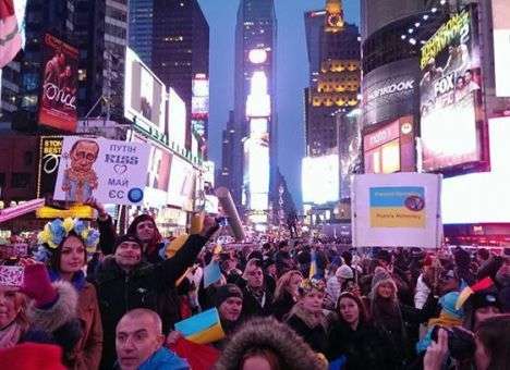 Евромайдан поддержали в 30 городах мира (ФОТО)