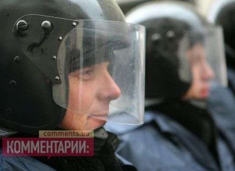 Спецназ выдвинулся с Михайловской на Майдан (ФОТО)