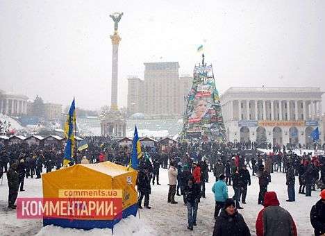 На Майдане сегодня будут транслировать матч «Шахтера»