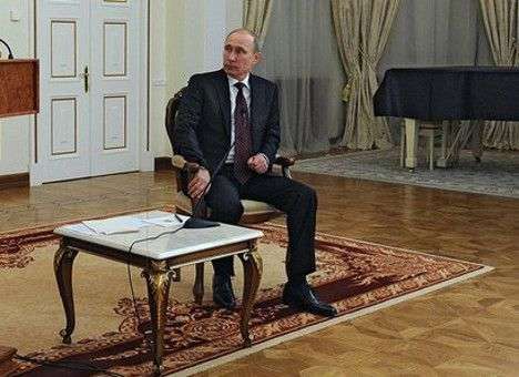 Путин открестился от давления на Киев по ТС