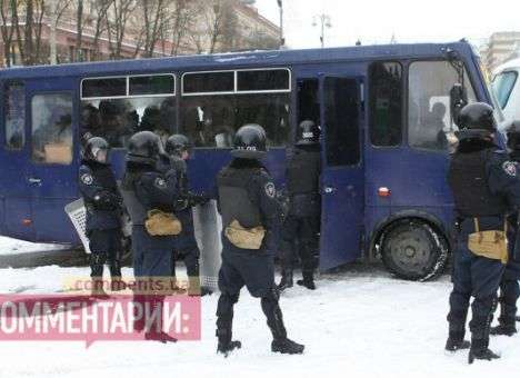 Москаль заявляет, что в Киев везут переодетых в форму «Беркута» зэков