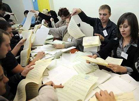 ЦИК обработала две трети протоколов – оппозиция лидирует на одном округе