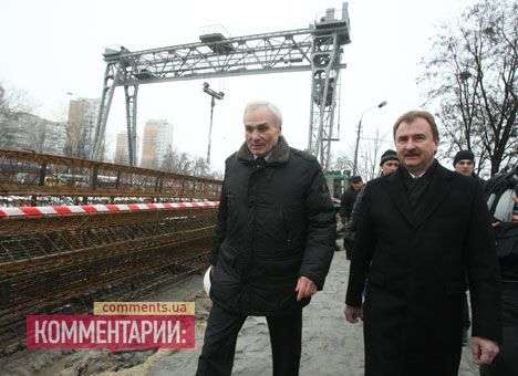 Попов успел подписать план строительства метро на Троещину