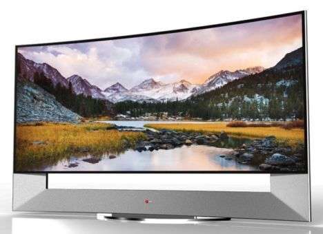 LG на CES представит вогнутый Ultra HD телевизор