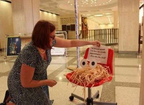 В Капитолии в США появился летающий макаронный монстр