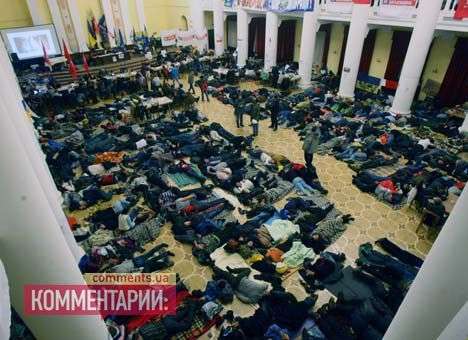 В КГГА оценили ущерб от захвата здания в 3 миллиона