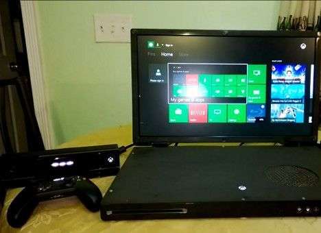 Xbox One превратили в ноутбук (ВИДЕО)