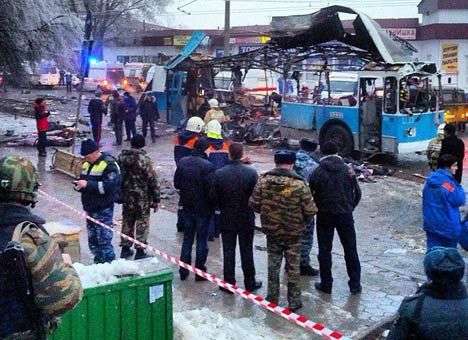 Теракт в троллейбусе унёс жизни 12 человек, сообщают власти Волгограда