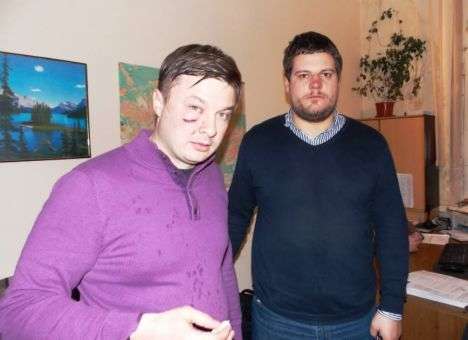 В Киеве избили депутата «Свободы» Ильенко и адвоката Кизина
