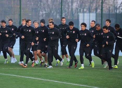 «Шахтар» відгуляв свята і приступив до роботи