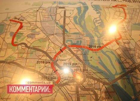 Голубченко хочет в 2014 году выделить деньги на «метро на Троещину»