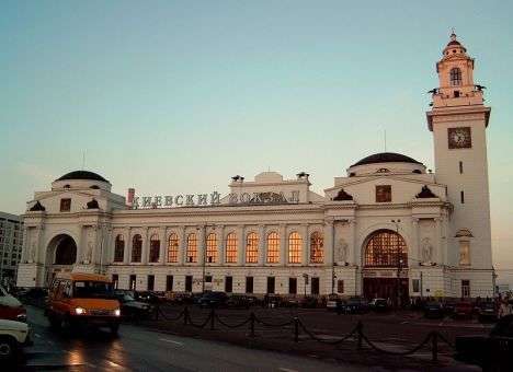 В Москве горел Киевский вокзал (ФОТО)