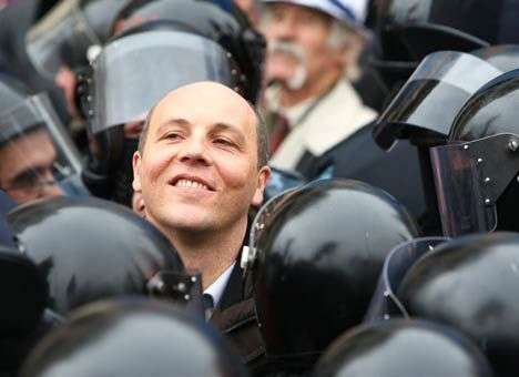 Андрей Парубий: Майдан попробуют освободить с помощью гражданских