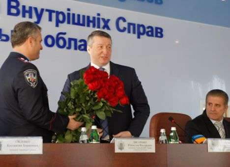 Херсонской милицией вместо Литвина будет руководить Писаренко (ФОТО)