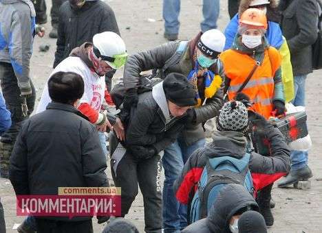 Медики Майдана заявляют о полутора тысячах потерпевших