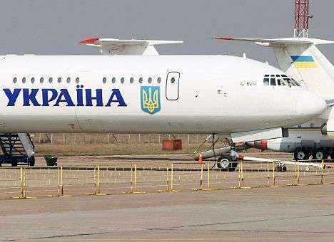 Борт №1 в Украине покружил над «Борисполем» (КАРТА)