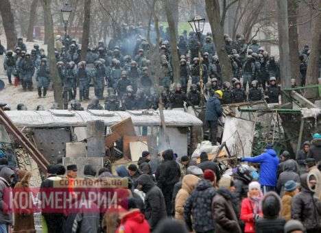 Госдума повесила беспорядки в Киеве на Запад