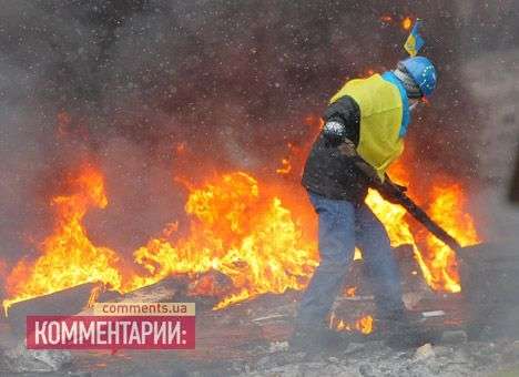 В МВД заявляют, что столкновения в центре Киева провоцируют радикалы