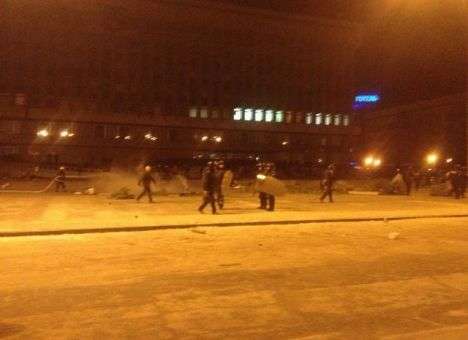 В Запорожье во время разгона Евромайдана также пострадали журналисты