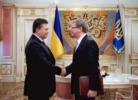 Президент встречается с Фюле