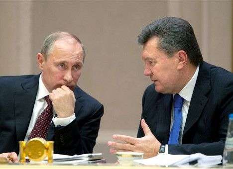 Янукович пообщается с Путиным в Сочи