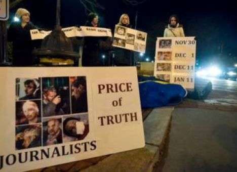 Протестующие подпортили Клюеву «завтрак с Обамой» в США (ФОТО)