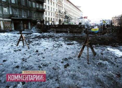Протестующие усилили пропускной режим на Грушевского