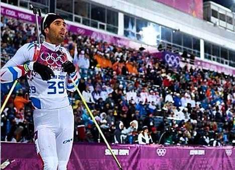 Олимпиада-2014. Франция триумфуально заканчивает гонку преследования в биатлоне