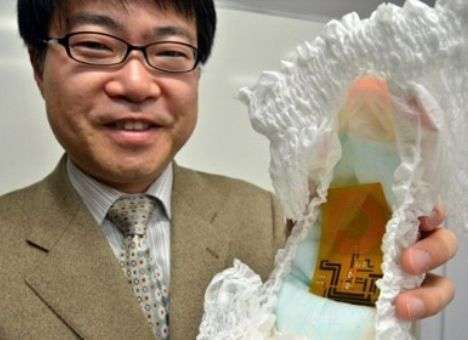 Подгузники самостоятельно оповестят о намокании