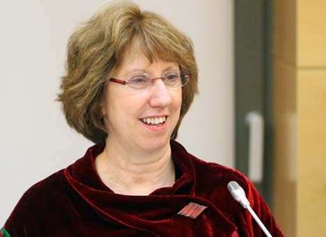 Эштон в Вашингтоне обсудит с главой МВФ помощь Украине