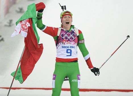 Олимпиада-2014. Реактивная белоруска выигрывает второе «золото» в биатлоне