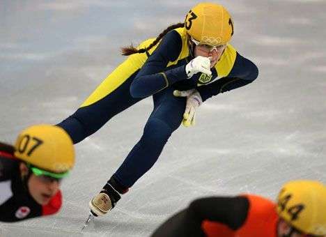Олимпиада-2014. Рекорда Украины не хватает для выхода в финал соревнований по шорт-треку