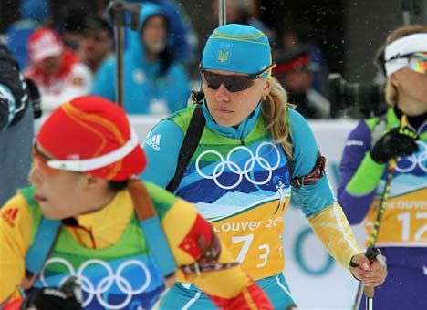 Олимпиада-2012. В смешанной биатлонной эстафете от Украины примут участие запасные спортсменки