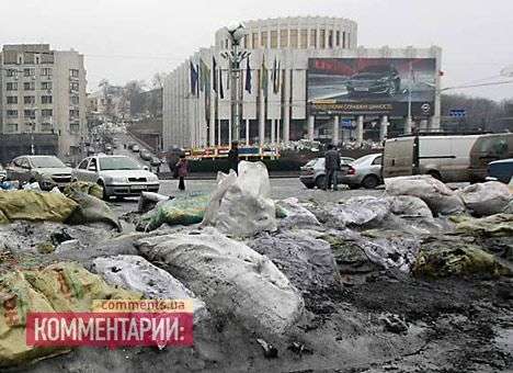 Протестующие захватили Украинский дом. Милиция закрепилась у стадиона «Динамо»