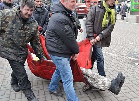 МВД насчитало уже 80 жертв беспорядков в Украине