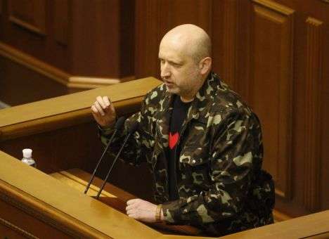 Турчинов избран главой Верховной Рады