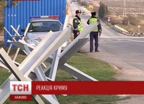 Крымские власти остаются с Януковичем. Полуостров в противотанковых ежах