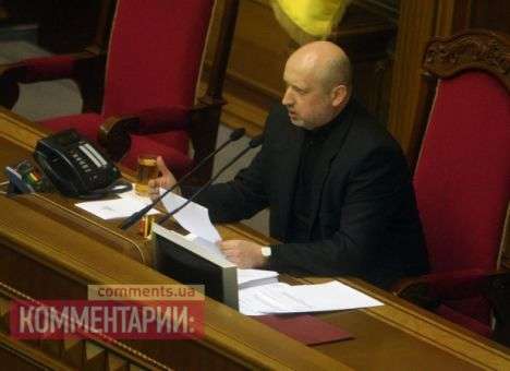 Турчинов обсудил с силовиками, как бороться с сепаратистами