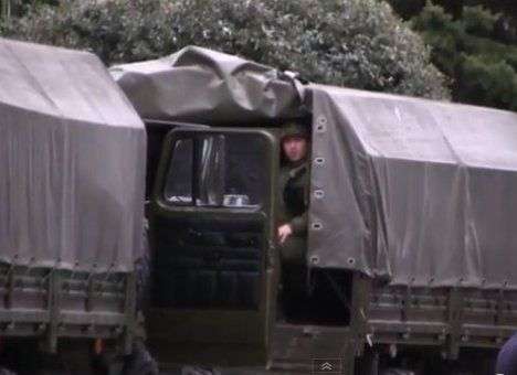 В Крым прибыли вооруженные российские военные (ВИДЕО)