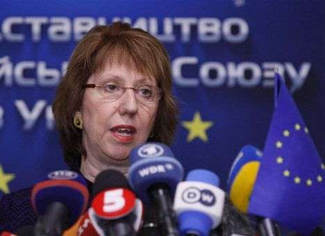 Эштон планирует наведаться в Украину 3 марта