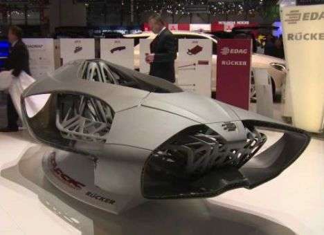 На Женевском автосалоне показали «напечатанное» авто