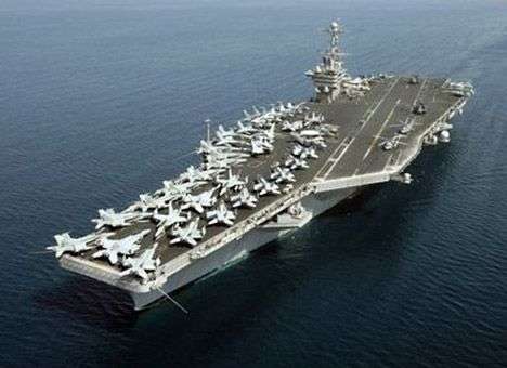 Авианосец «Джордж Буш» покинул турецкий порт в неизвестном направлении