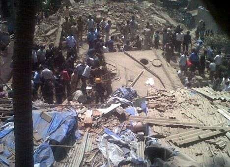 В Мумбаи обрушился 7-этажный дом