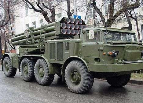 Российские войска укпрепляют северный Крым системами залпового огня