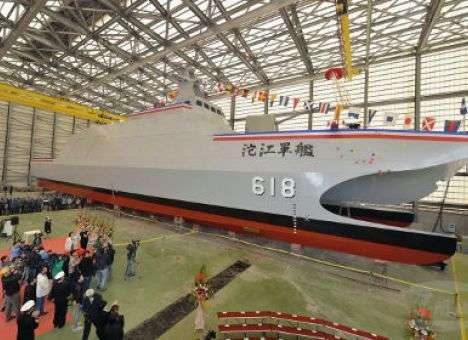 Тайвань спустил на воду «убийцу авианосцев» (ФОТО)