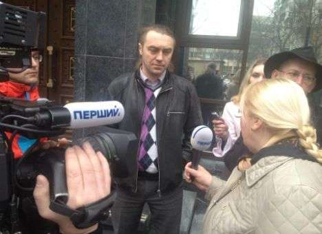 Под ГПУ прошел митинг против беспредела «свободовцев» в НТКУ (ФОТО)